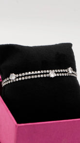 Silver Glimmerlace Bracelet